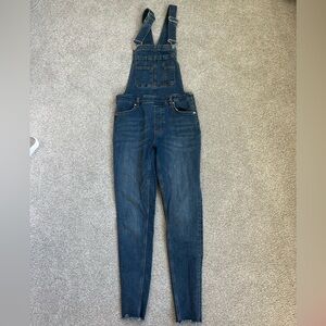 Free People Skinny Jean Overalls. Size 28.